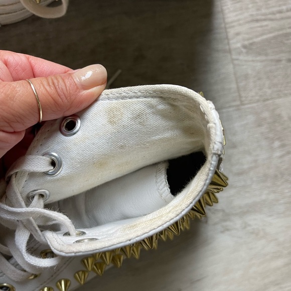 Converse Studded Leather High Top size 5 - Picture 10 of 13